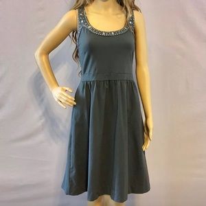 Beautiful grey studded dress